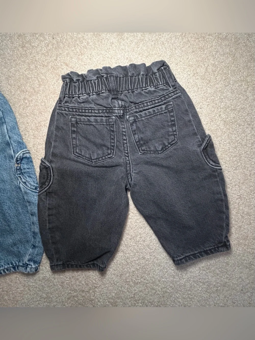 babyGap Baby Girl Paperbag Horseshoe Barrel Jeans Bundle Set Hearts 6-12M